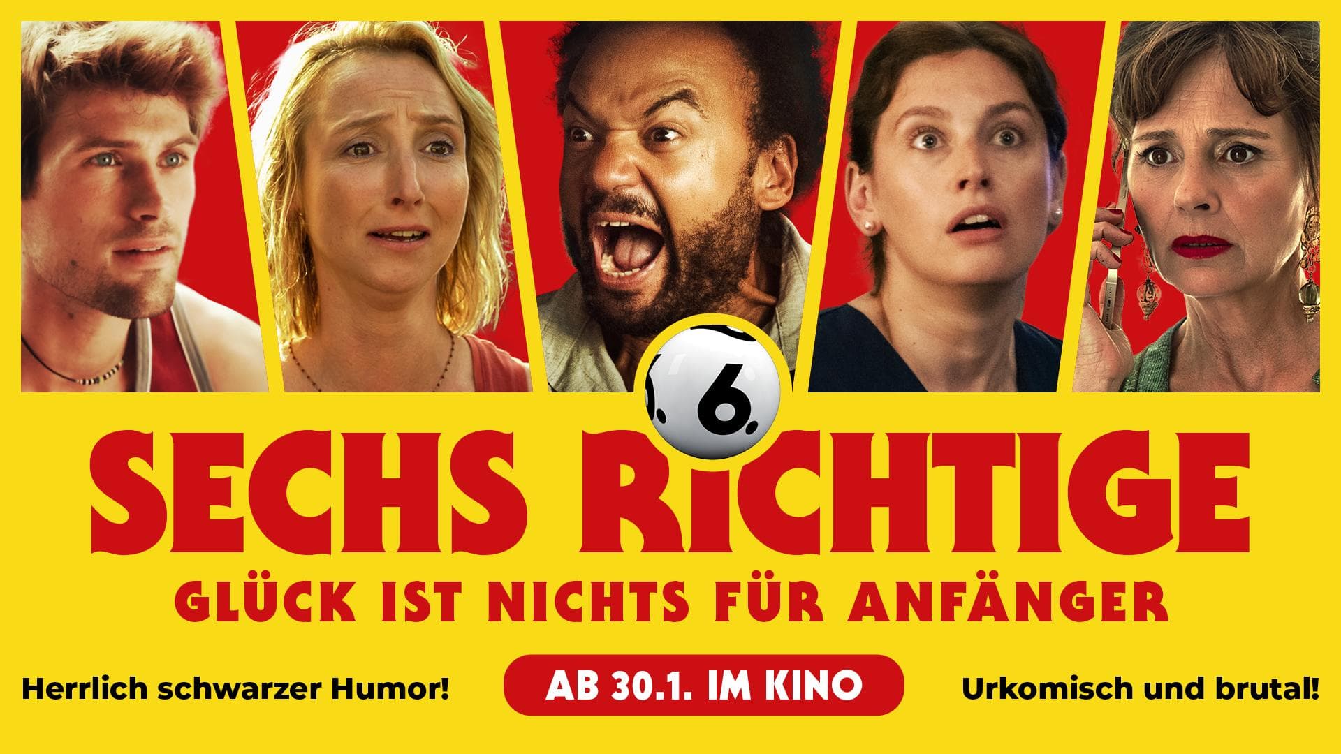 SECHS RICHTIGE – DAS GLÜCK  IST NICHTS FÜR ANFÄNGER