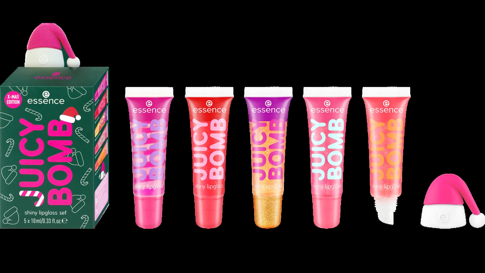 Die JUICY BOMB xmas Collection von essence