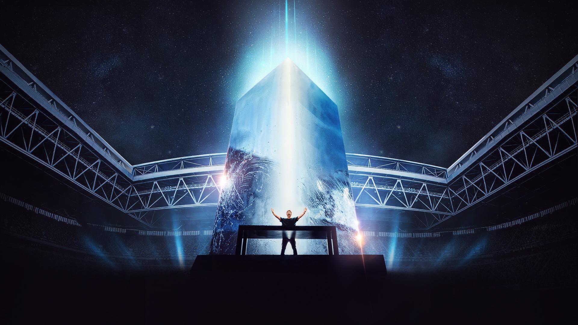 David Guetta auf seiner The Monolith Stadium Tour