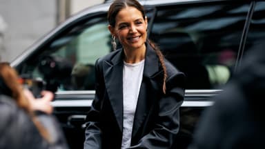 Katie Holmes in New York