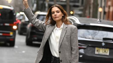Katie Holmes mit Tasche