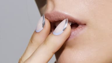 French Nails kurze Nägel