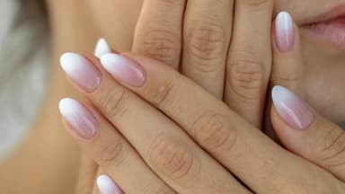 Pink Ombré Nails