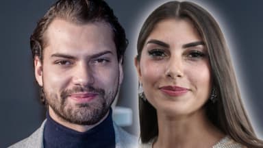 Yeliz Koc und Jimi Blue Ochsenknecht lächeln leicht