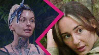 Edith Stehfest und Alessia Herren im Dschungelcamp
