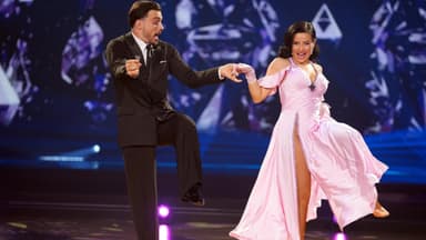 leyla-lahouar-sergiu-maruster bei Lets dance