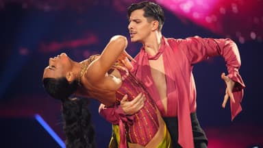 Alexandru Ionel mit Marie Mouroum bei Lets Dance