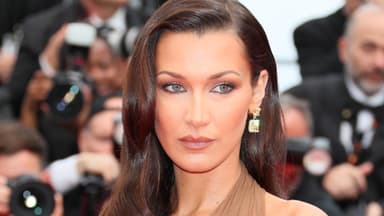 Bella Hadid in transparentem Kleid bei den Filmfestspielen in Cannes