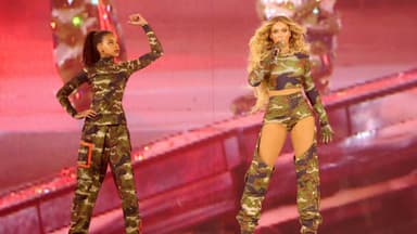 Blue Ivy Carter und Beyoncé performen zusammen auf der Bühne