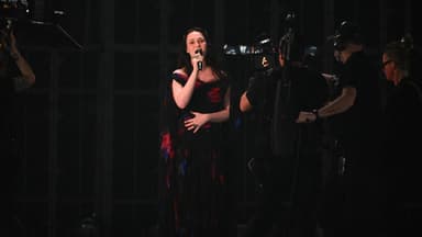 Zoë Më beim Halbfinale ESC für die Schweiz