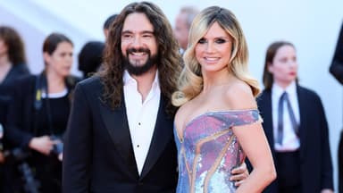 Tom Kaulitz und Heidi Klum auf dem Roten Teppich in Cannes 2025