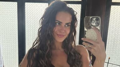 Jessica Haller Selfie im Bad
