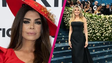 Kader Loth und Heidi Klum, Collage
