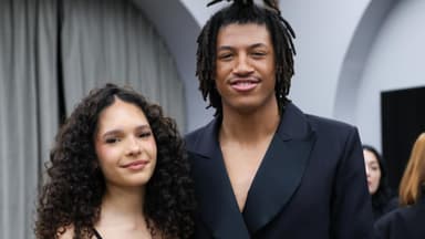 Kayla Betulius und Henry Samuel lächeln