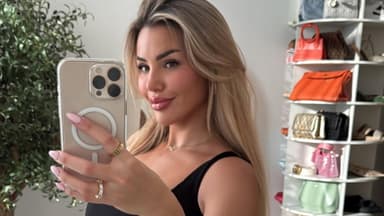 Kim Virginia Hartung schwanger Selfie