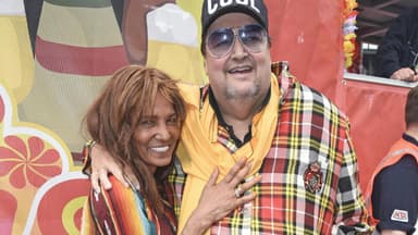 Nadja Abd el Farrag und Andreas Ellermann beim Schlagermove 2024 in Hamburg