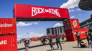 Eingang bei "Rock am Ring"