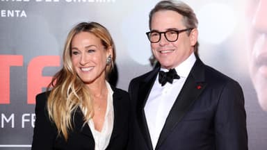 Sarah Jessica Parker mit ihrem Mann Matthew Broderick