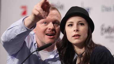 Stefan Raab und Lena Meyer-Landrut beim ESC