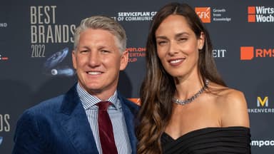 Ana Ivanović und Bastian Schweinsteiger im Jahr 2022 auf einem Event