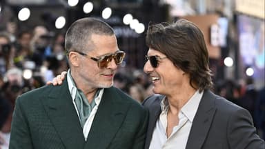 Brad Pitt & Tom Cruise lachen sich an