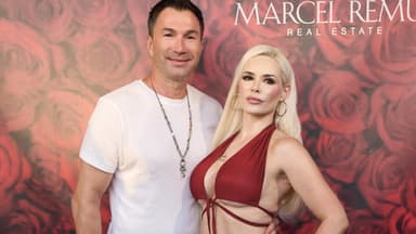 Daniela Katzenberger und Lucas Cordalis posieren Arm in Arm