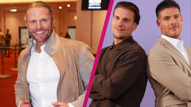 Paul Janke mit den Bachelors Felix Stein und Martin Braun