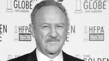 Gene Hackman schwarz weiß Bild
