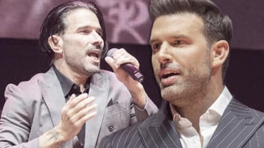 Marc Terenzi singt, Jay Khan guckt geschockt