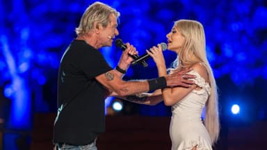 Matthias Reim und Marie Reim singen