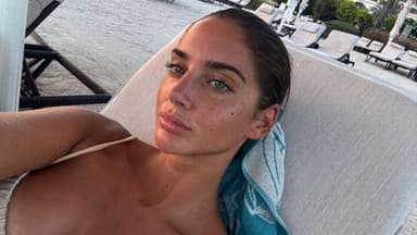 Tanja Makarić am Pool