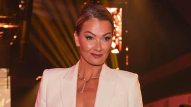 Franziska von Almsick mit tiefem Ausschnitt