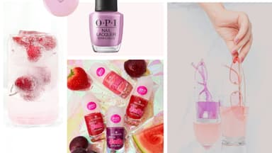 Infused Water Nails Collage