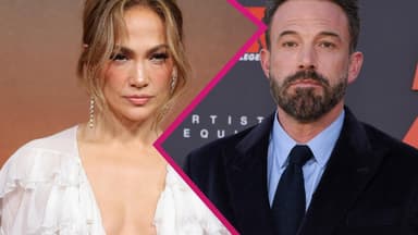 Collage Jennifer Lopez & Ben Affleck getrennt