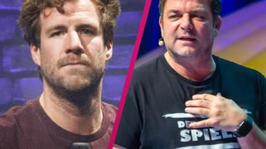 Luke Mockridge und Martin Rütter ernst