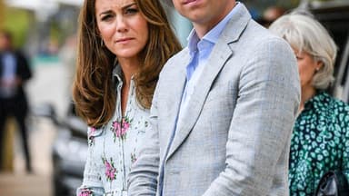 Prinzessin Kate und Prinz William sehen zornig aus