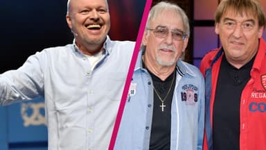 Collage Stefan Raab und Karl-Heinz Ulrich und Berndt Ulrich
