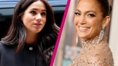 Herzogin Meghan und Jennifer Lopez mit Riss