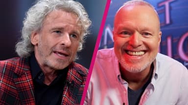 Thomas Gottschalk ernst, Stefan Raab grinst