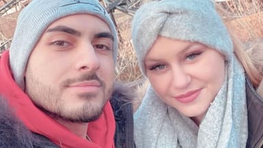 Sarah-Jane Wollny mit ihrem Freund Tinush