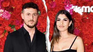 Jannik Kontalis und Yeliz Koc mit einem Riss