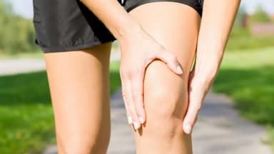 Knieschmerzen nach dem Joggen
