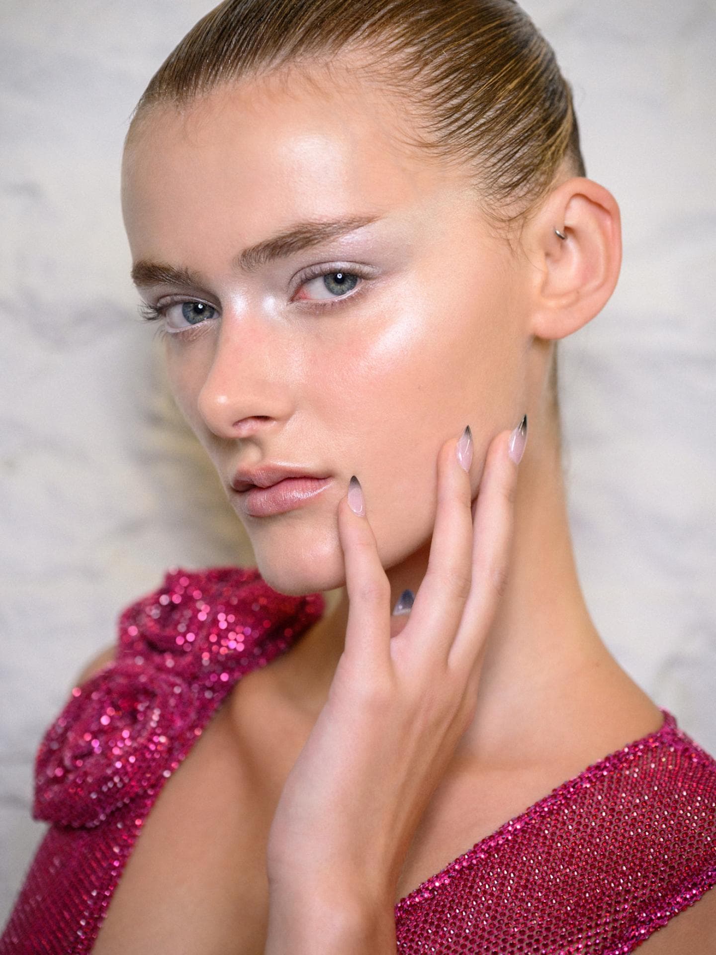 Silvesternägel Ombré Look