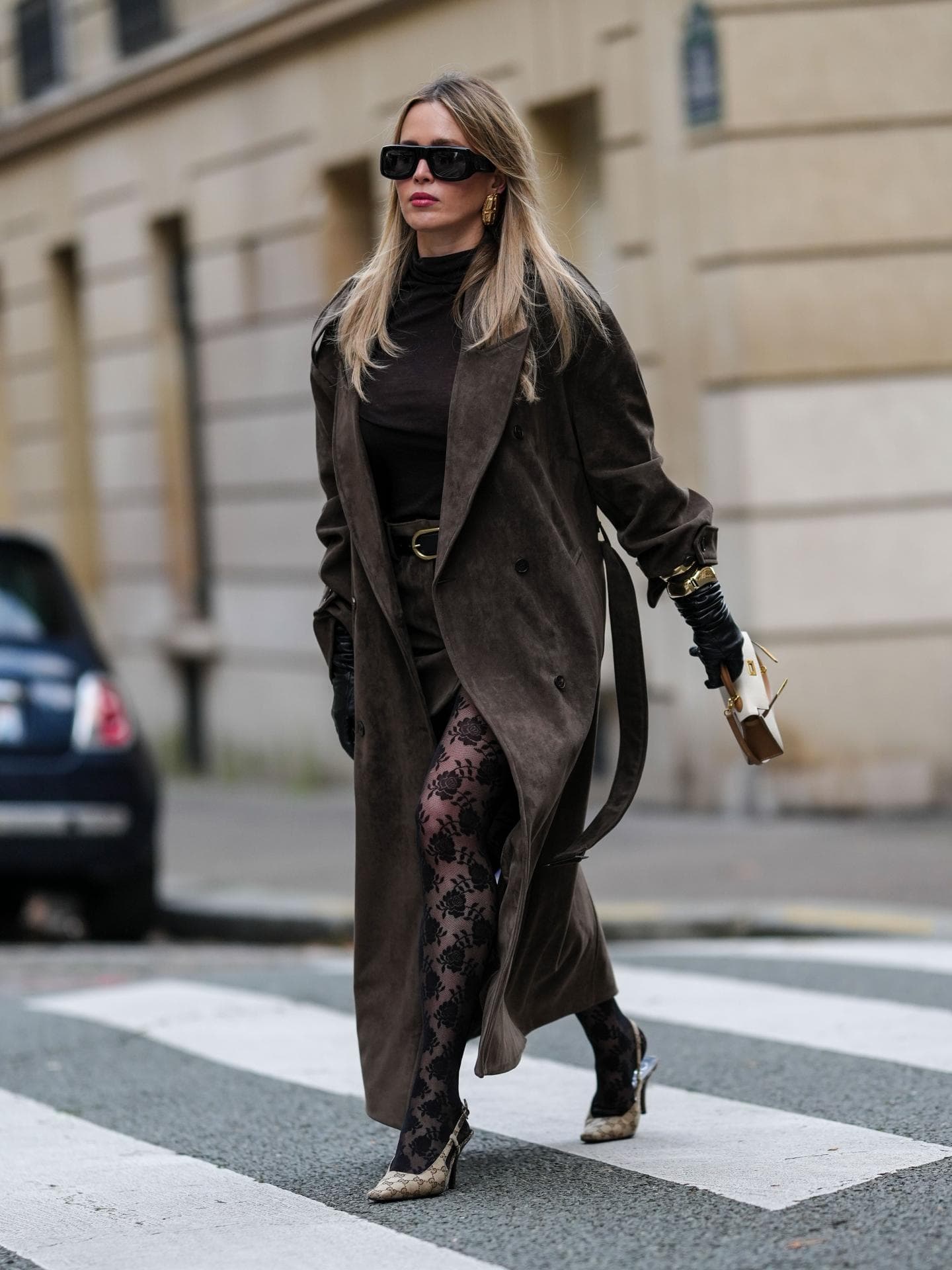 Spitzenstrumpfhose elegant Streetstyle Spitzenstrumpfhose elegant Streetstyle