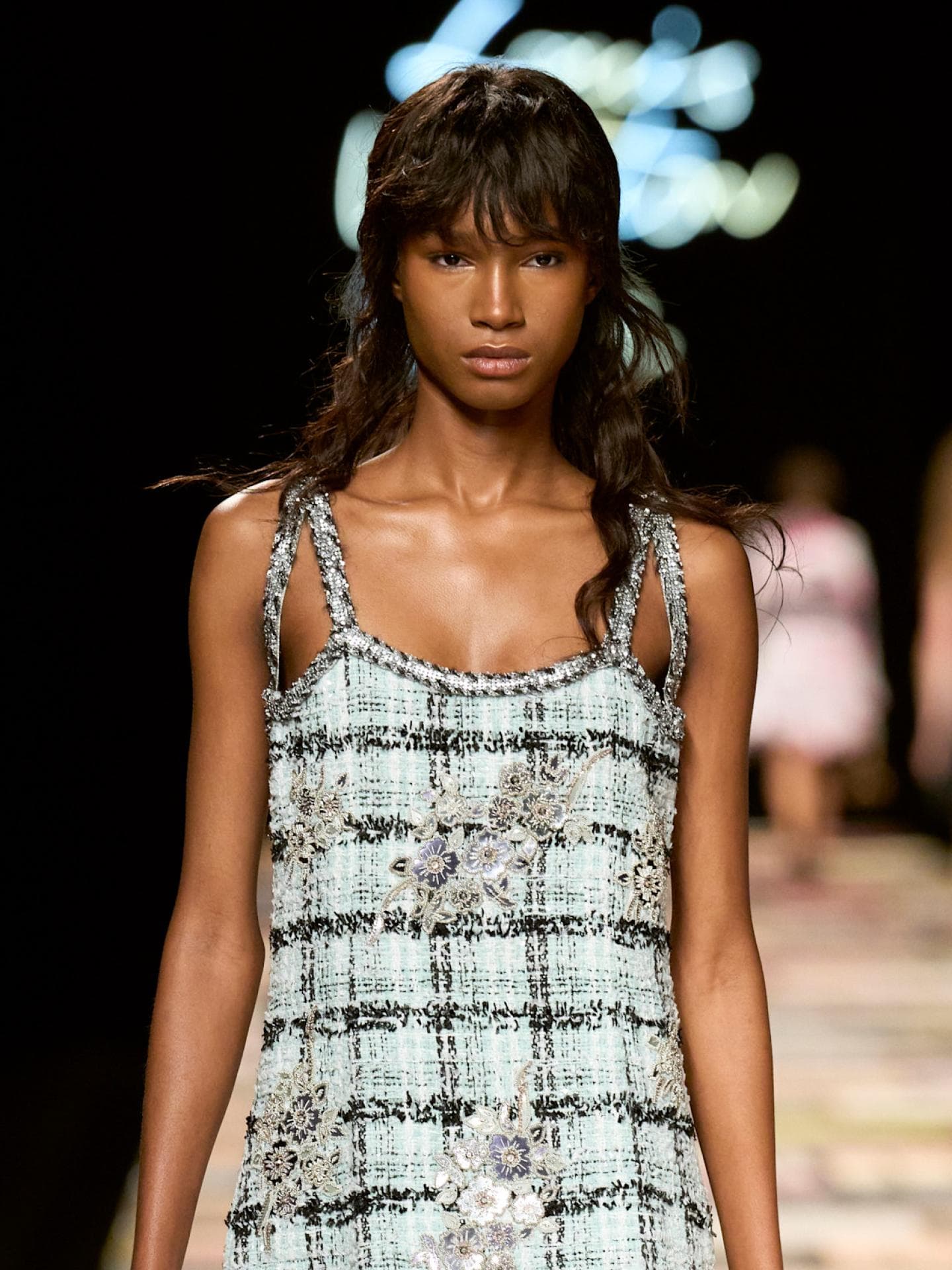 Frisuren-Trends Ponyfrisur bei Louis Vuitton