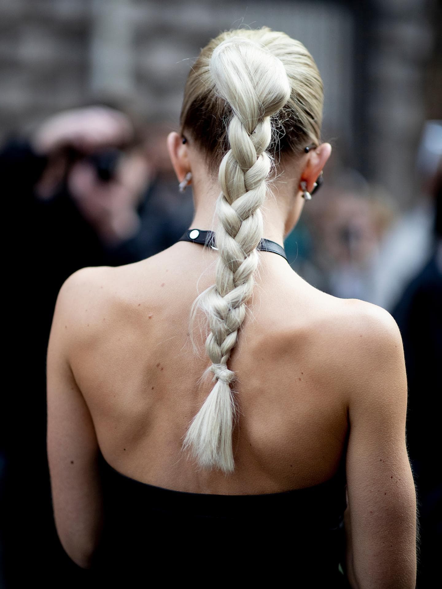 Geflochtener Ponytail Geflochtener Ponytail