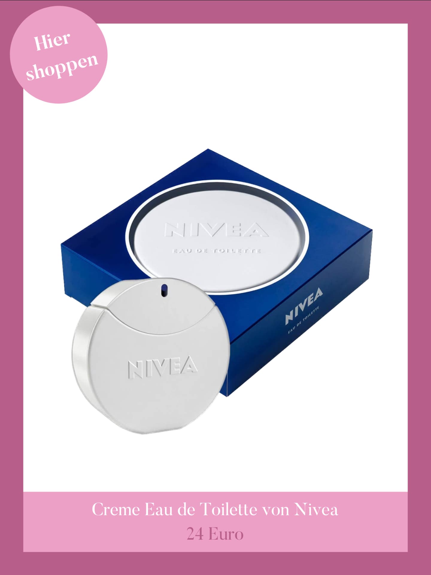Creme Eau de Toilette von Nivea.