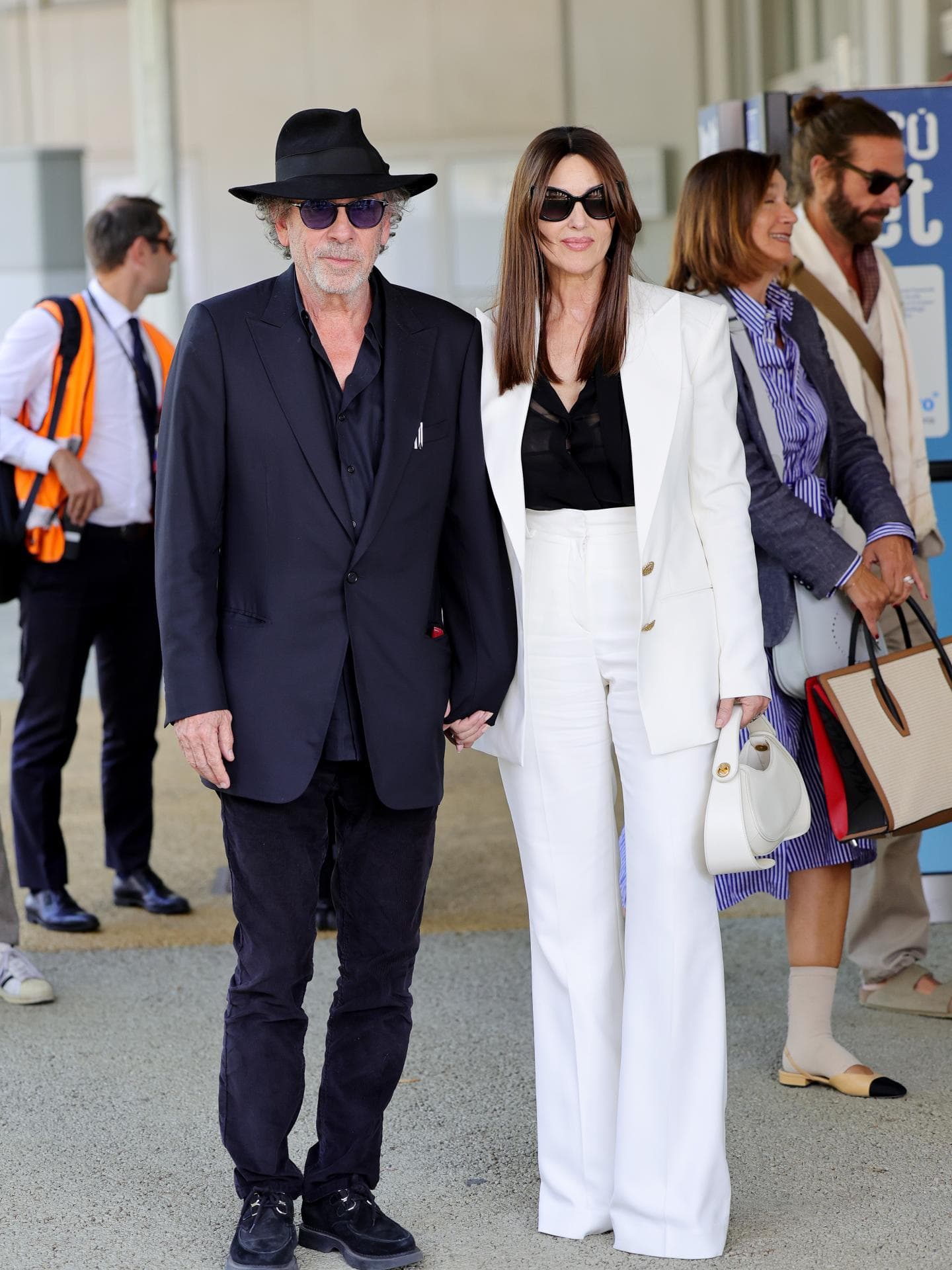 Tim Burton und Schauspielerin Monica Bellucci 