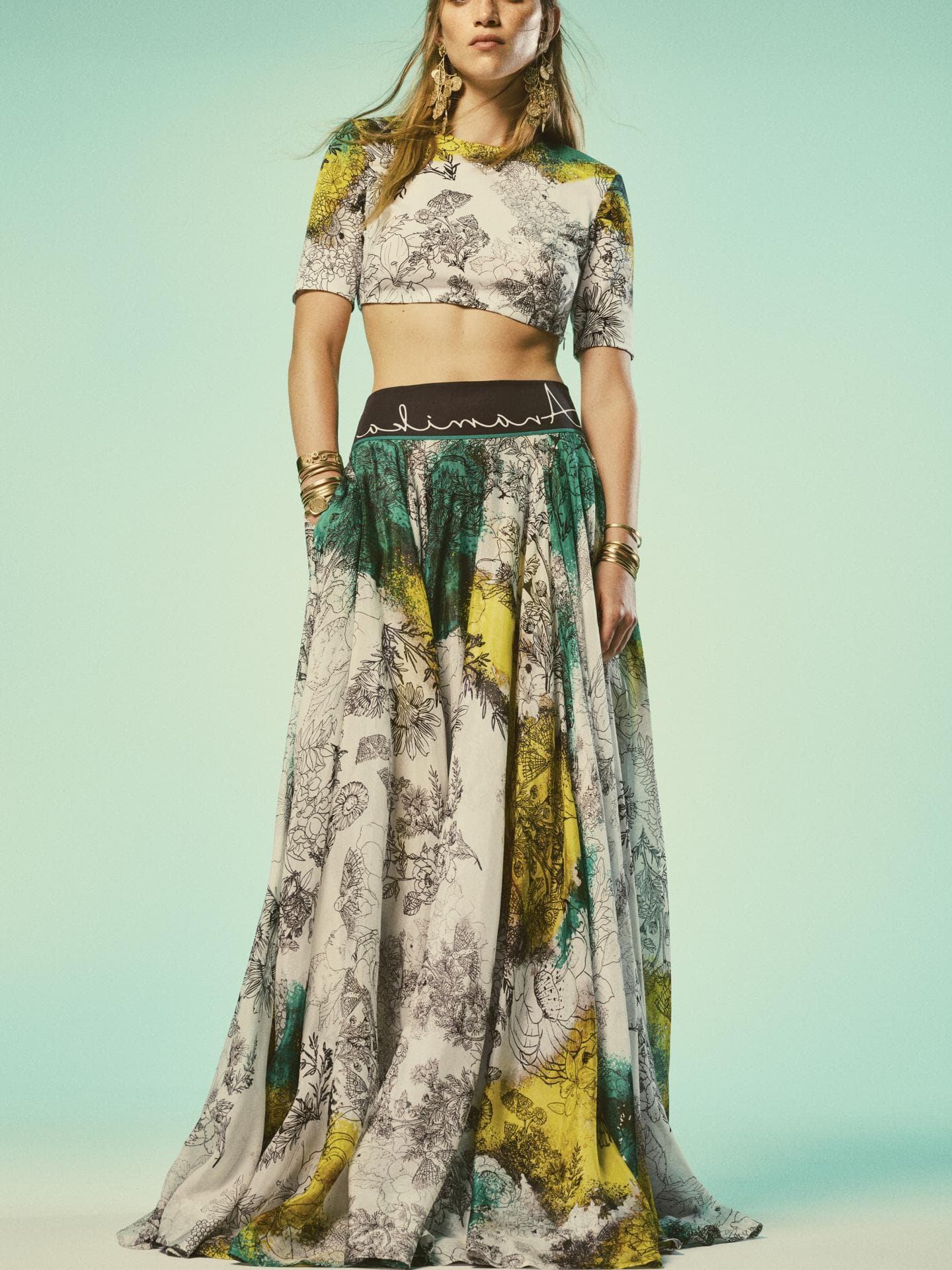 H&M Anamika Khanna Zweiteiler