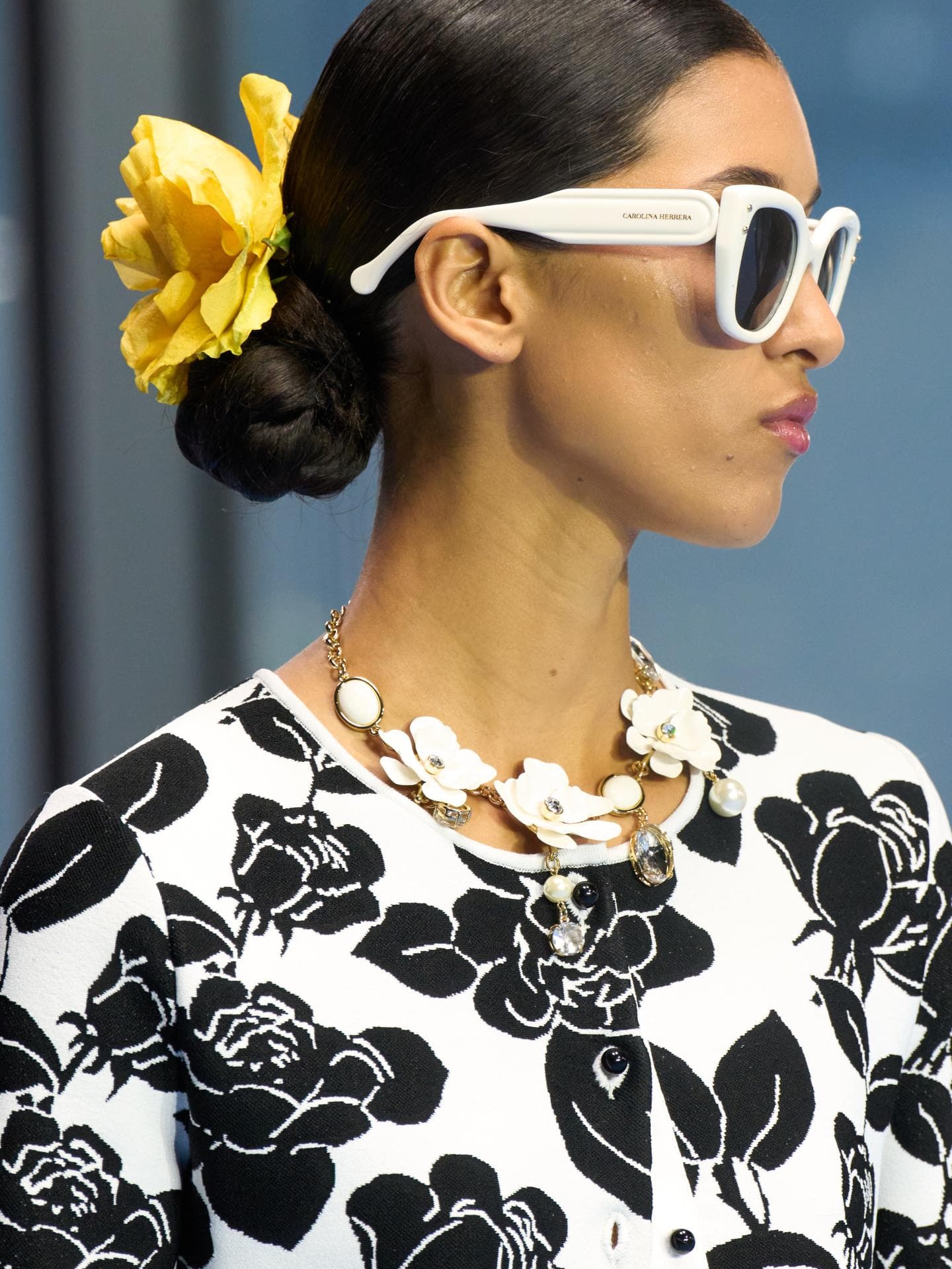 Carolina Herrera: Die größten Trends für Frühjahr/Sommer 2025 bei der New York Fashion Week Model bei Carolina Herrera